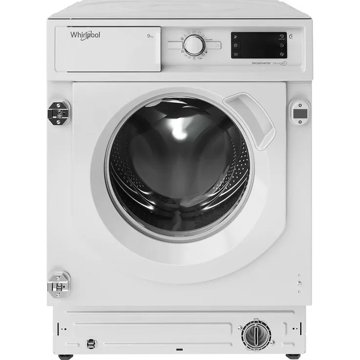 Whirlpool BI WMWG 91485 EU, Einbau-Waschmaschine mit 9 kg Kapazität, 1400 U/min, Energieeffizienzklasse B, Hygienewaschen Baumwolle, integrierte Kindersicherung