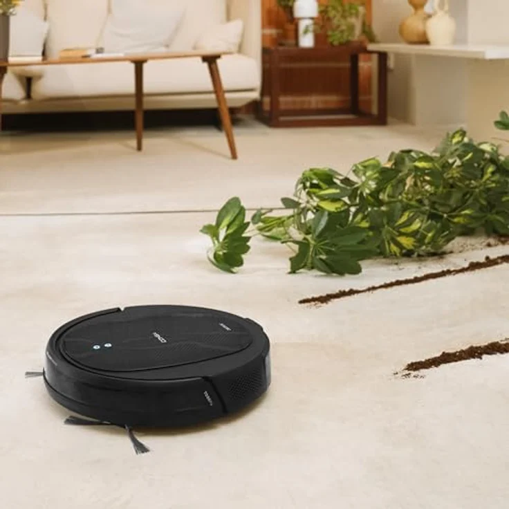 Cecotec Conga M20, Staubsaugerroboter mit 7000 Pa Saugleistung, Gyroskop-Navigation, 160 Minuten Autonomie, App Control und Multifunktionsbürste – Bild 4