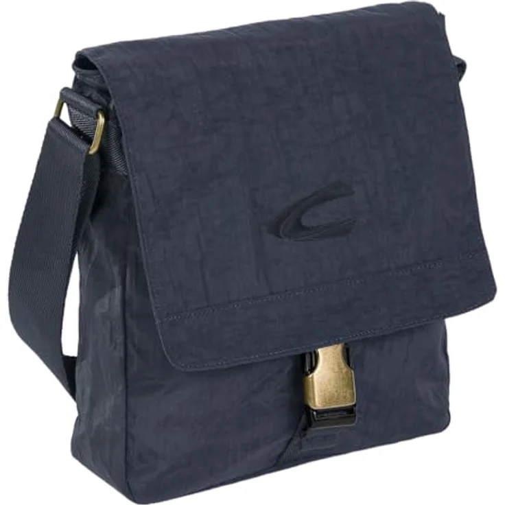 camel active Journey Herren Überschlagtasche Umhängetasche Mittelgroß Blau, 7 Liter Volumen – Bild 1