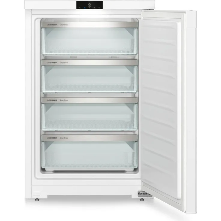 Liebherr Fe 1414 Pure, Freistehender Gefrierschrank mit 107 l, SuperFrost, VarioSpace, weiße LED-Beleuchtung, FrostProtect
