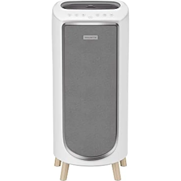 Rowenta PU6180 Intense Pure Air Home Luftreiniger | HEPA-Luftfilterung | filtert Formaldehyd | CADR 360 m3/h | Reine Luft-App | 4 automatische Modi | weniger als 32 dB(A) | Weiß/Textilfinish