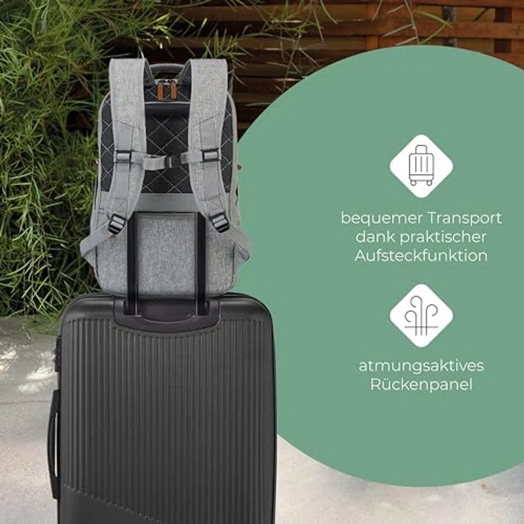 travelite Basics Safety Rucksack, 46 cm – Bild 8