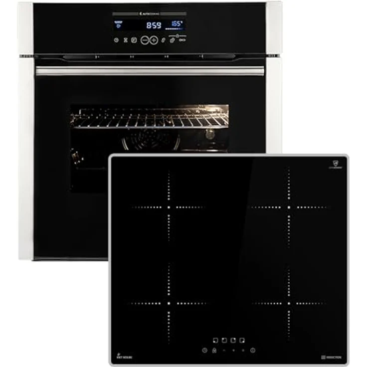 KKT KOLBE SET8016IH859ED, Backofen mit Induktionskochfeld, 60 cm, SensorTouch, Dampf-Clean, 7000W Leistung – Bild 1