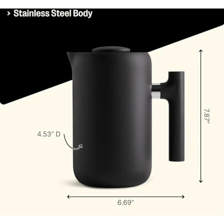 Fellow Kaffeebereiter Clara, 0,7 l, schwarz matt - Preisvergleich – Bild 5