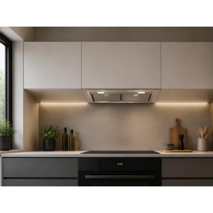 Falmec Built-in Evo 50, Dunstabzugshaube mit 600 m³/h, Edelstahl, Abluft/Umluft, B, B, C, 65 dB – Bild 3
