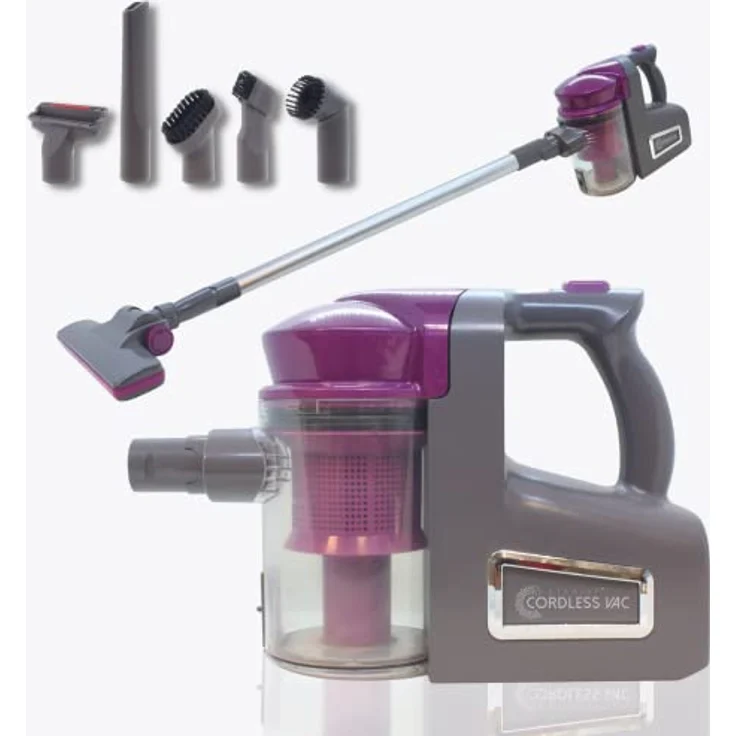 BEST DIRECT Akku Staubsauger Cordless Vac, 3-in-1, Staubsauger Kabellos, Wiederaufladbarer Akku Staubbehälter ohne Beutel Geringes Gewicht Einfache Leistungsstarke Absaugung für alle Oberflächen – Bild 2