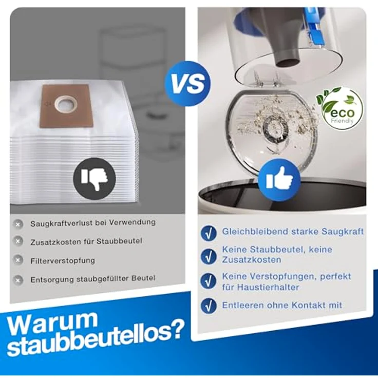 ECOVACS DEEBOT N20 PRO Plus Saugroboter mit Wischfunktion, 8000Pa Saugkraft, staubbeutellose PureCyclone Station, Anti-Haar-Verhedderung, bis zu 300 Minuten Laufzeit – Bild 3