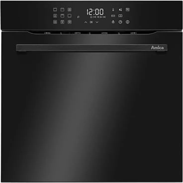 Amica EBX 944 870 V Einbaubackofen, 77 Liter, A+, Digitaldisplay, Schnellaufheizung, Heißluft, Umluft, Grill, Pizzastufe, Teleskopauszug