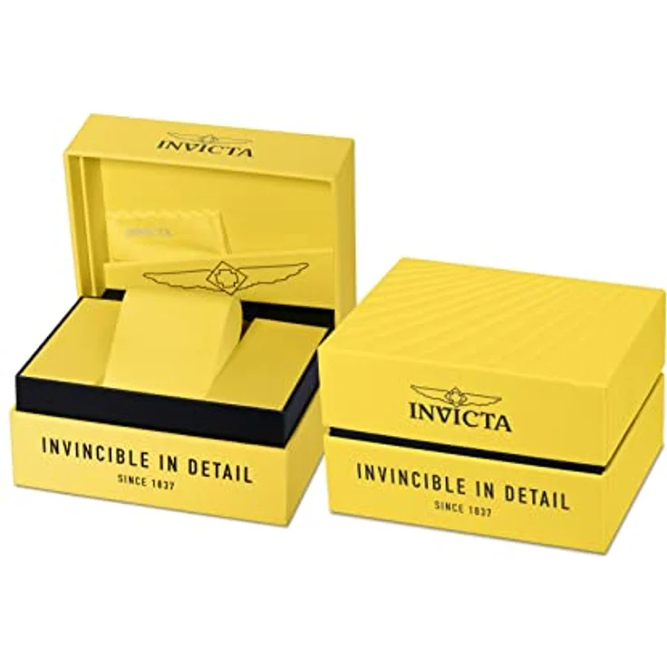 Invicta Speedway Edelstahl Herren Quarzuhrwerk, 39mm mit weißem Zifferblatt und 20 bar Wasserdichtigkeit – Bild 5