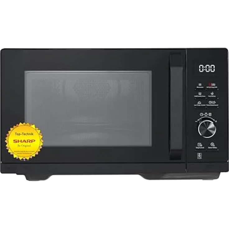 Sharp RCA271TB Mikrowelle, 3in1 mit AirFry-Funktion, 27L Garraumvolumen, TouchControl-Bedienung, schwarz – Bild 1
