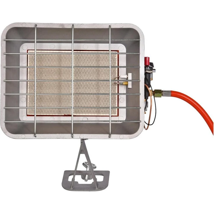 FIREFIX Gas-Heizstrahler Comfort GHS2, 4,4 kW mit Piezo-Zündung, anthrazit, für Außengebrauch
