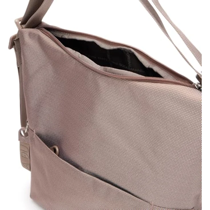Mandarina Duck MD20 Schultertasche, 30 cm, grau, 100% Polyester, praktische Umhängetasche – Bild 2