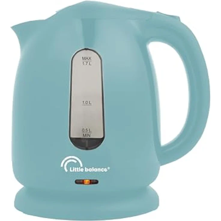 LITTLE BALANCE Happy 8827 Wasserkocher, 1,7 L, Smaragd, 2200 W, 360° Basis, mit automatischer Abschaltung – Bild 1