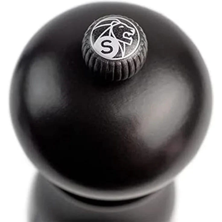 PEUGEOT Salzmühle PARIS 18cm, Satin-Schwarz lackiert, Buchenholz, Zirkonia-Mahlwerk – Bild 5