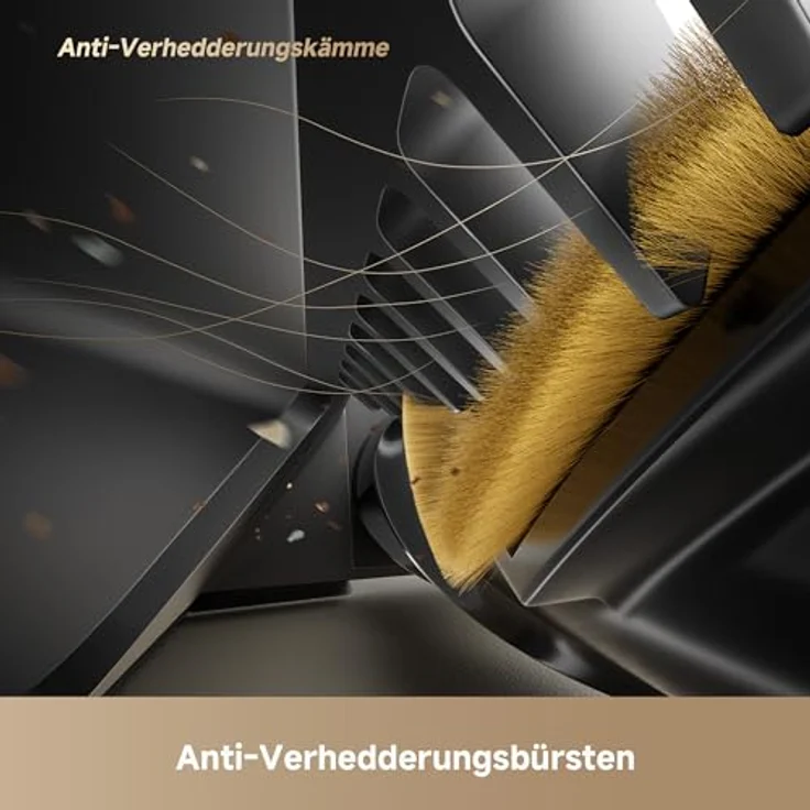 Dreame R20SE-A Akku Handstaubsauger, 20KPa Saugkraft, 0 Tangle Bürste, 5-schichtiger Filter, Schwarz, mit LED und App, 90 Minuten Akkulaufzeit – Bild 7