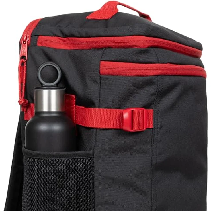 Eastpak Carry Pack, Polyester Daypack mit Laptopfach, Rückenpolsterung und Außentaschen – Bild 6