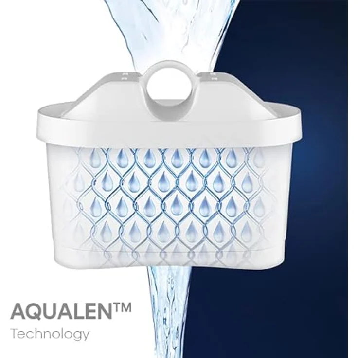 Aquintos Wasseraufbereitung AQUAPHOR MAXFOR+ H MAXPHOR+ H ALL IN ONE Filterkartusche Wasserfilter 1er Pack mit EXTRA KALKSCHUTZ AQUALEN kompatibel mit BRITA MARELLA ALUNA Tischkannenfilter AUFTISCHFILTER – Bild 4