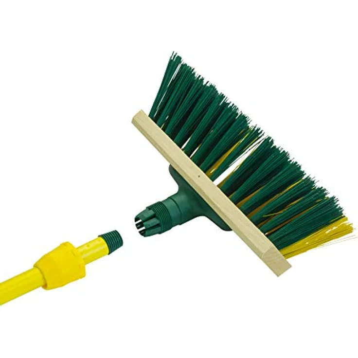 BÜMAG Kehrset Kehrgarnitur Kehrschaufel mit 25 cm Straßenbesen Kehrbesen Besen – Bild 4