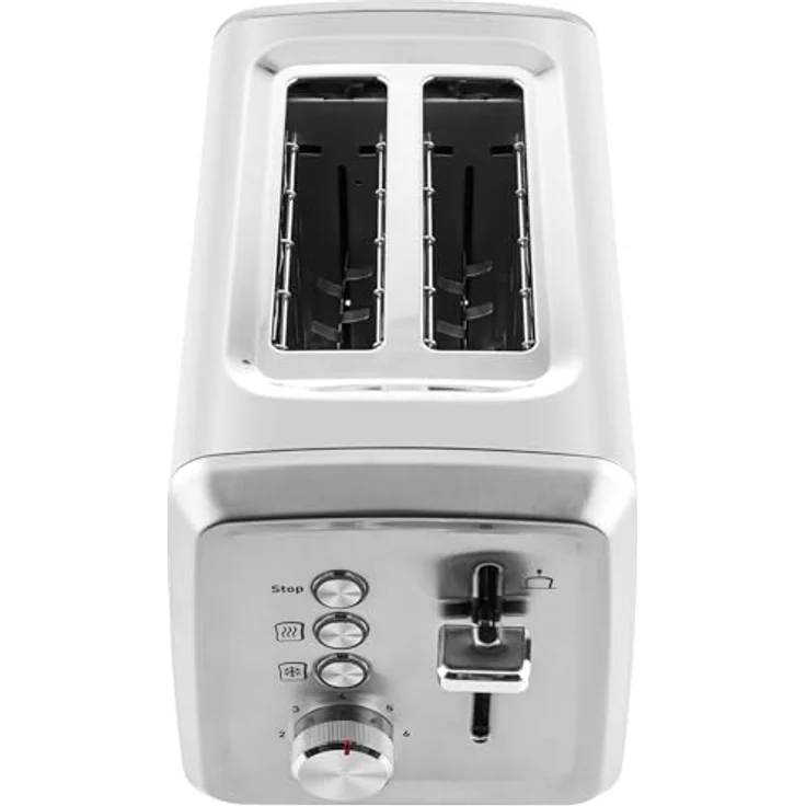 ETA Toaster Carter I, 850 W für 2 Scheiben, 7 Bräunungsstufen, Auftau- und Nachwärmfunktion, STOP-Taste, Krümelschublade – Bild 3