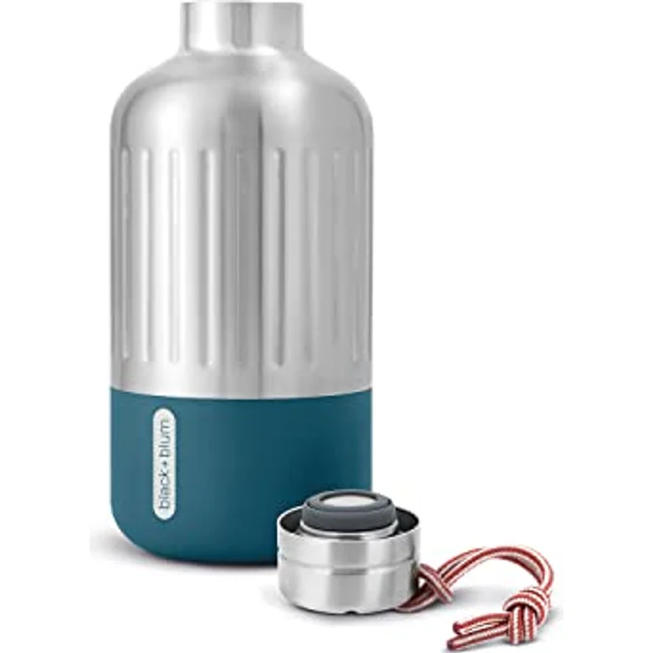 Black+Blum Explorer Isolierflasche, klein, ozean, 650 ml – Bild 3