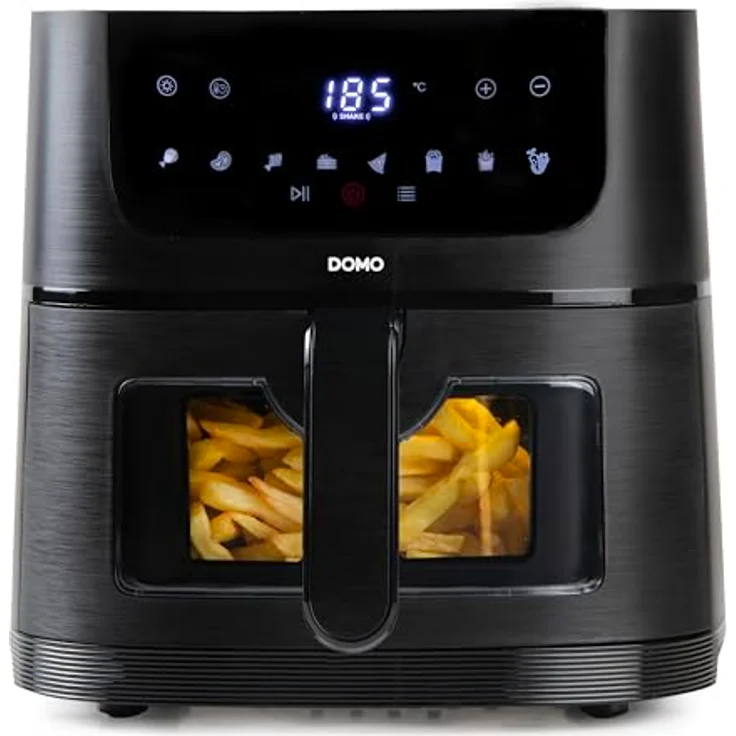 DOMO Luftfritteuse DO542FR 1350 W, 4 l, schwarz - Preisvergleich – Bild 2