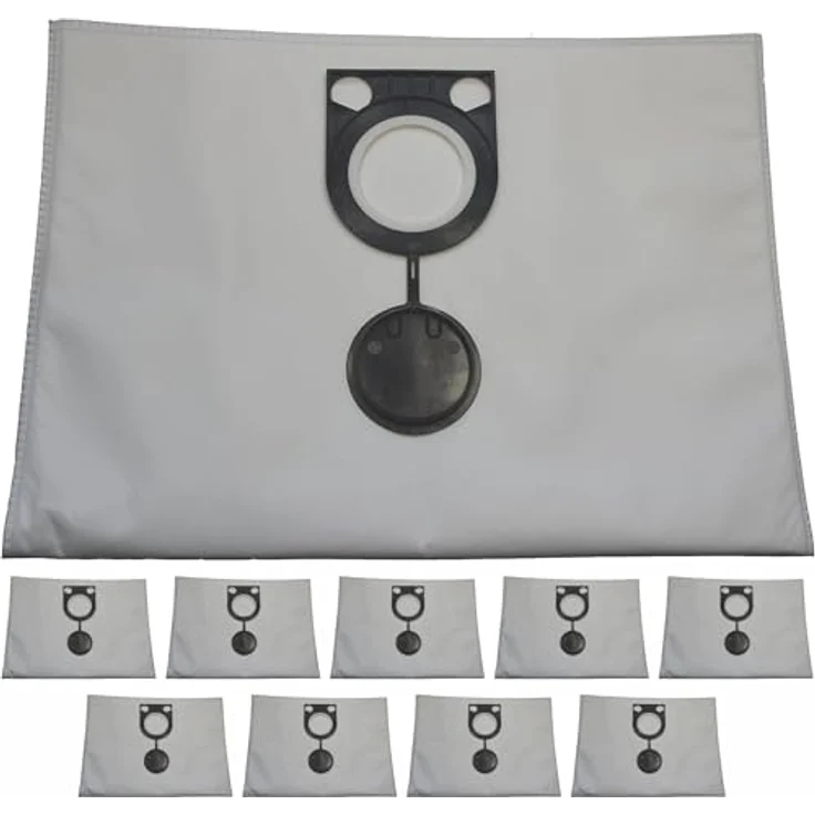 Starmix Filterbeutel Vlies (10 Stück, doppellagig, Inhalt 45-55 Liter, für NSG-/NTS-/HS-/GS und ISC-Serie) FBV 45-55 – Bild 2