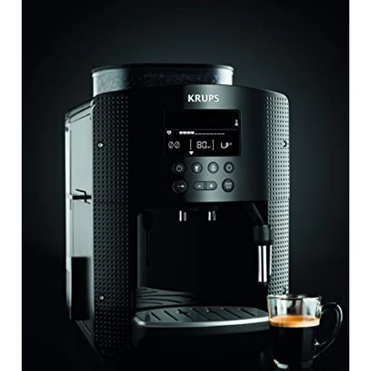 Krups Kaffeevollautomat 15 bar Automatische Reinigung Schwarz, mit Milchsystem – Bild 3