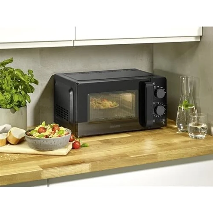 Severin Mikrowelle SEVERIN MW 9587, 20 Liter Garraumvolumen, 800 Watt, silber – Bild 3