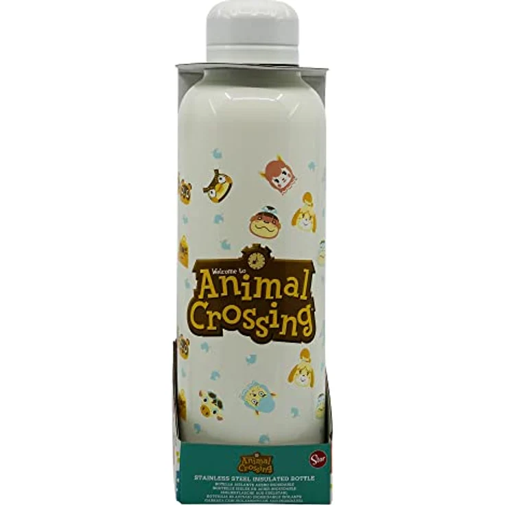 Stor Edelstahl-Thermosflasche Animal Crossing, 515 ml, offizielle Lizenz – Bild 3