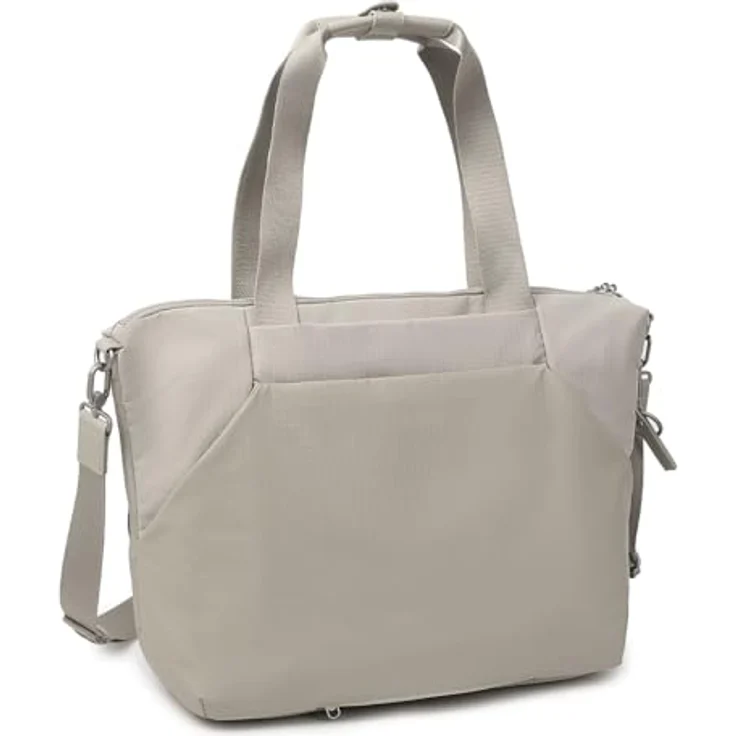 Hedgren Furo Kicho Shopper Tasche mit RFID Schutz und Laptopfach, 46 cm, grau – Bild 4