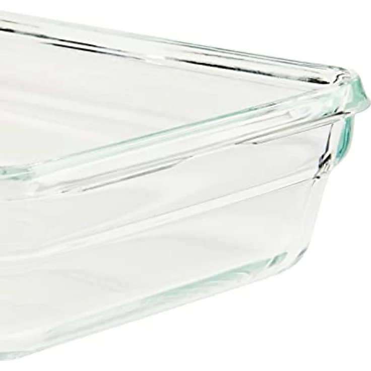 emsa Frischhaltedose CLIP & CLOSE Glas, 3,0 Liter, eckig – Bild 2