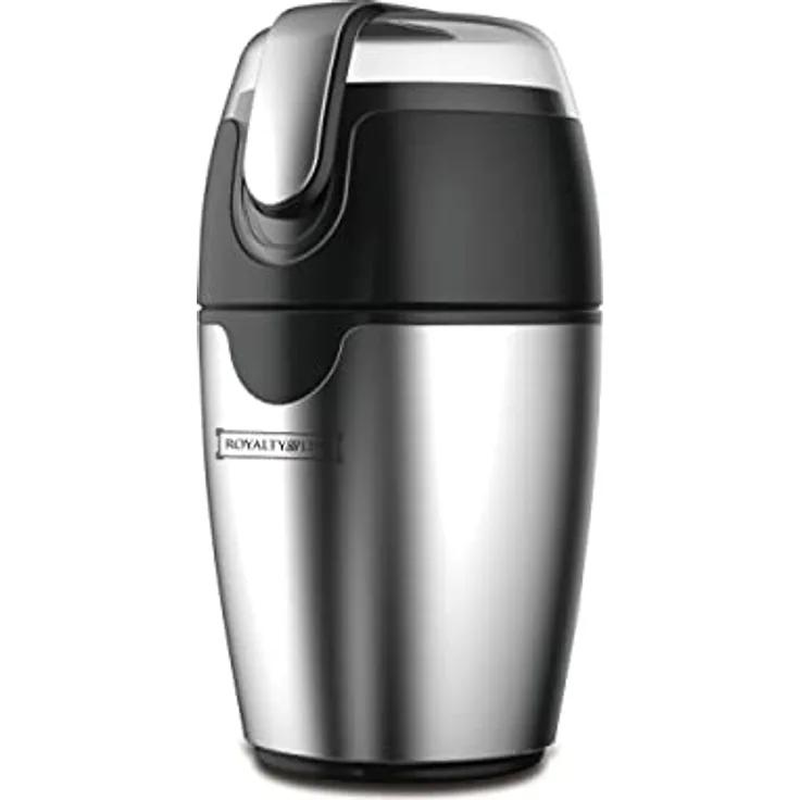 Royalty Line RL-CGE.200.4 Elektrische Kaffeemühle Espressomühle Edelstahl