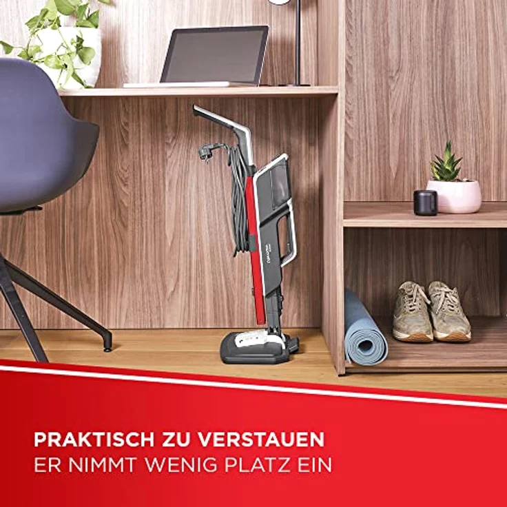 Polti SV650_Style Upright Dampfreiniger, rot-weiß – Bild 9