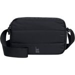 Got Bag Puffer Crossbody Bag BA0251MO-100, Umhängetasche aus recycelten Materialien, schwarz, 2,4l, wasserabweisend
