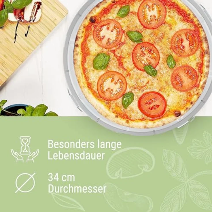 elasto Vorratsdose Pizzabox "ToGo", wiederverwendbar und umweltfreundlich, 100% recycelbar, BPA-frei, spülmaschinengeeignet – Bild 6