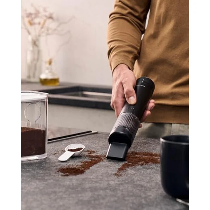 ZWILLING XTEND Kabelloser Staubsauger, Tischstaubsauger mit Dual-Filter-System, 60 Watt, schwarz – Bild 3