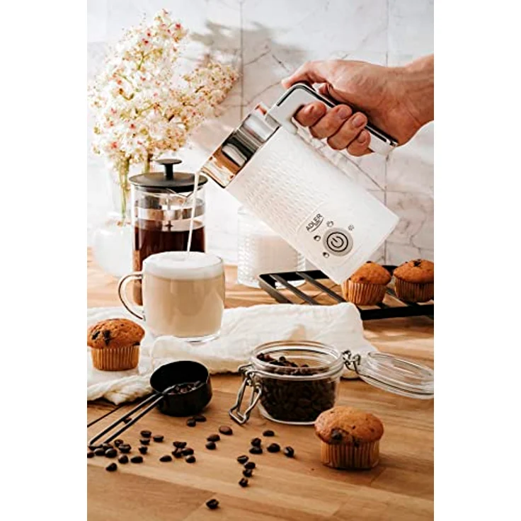 Adler AD 4494 Milk frother, White, Milchaufschäumer, Weiss – Bild 8