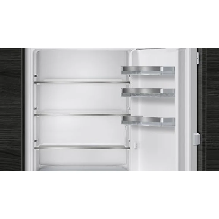 Siemens KI77SXFE0 iQ500 Einbau-Kühl-Gefrier-Kombination, Flachscharnier, 157,8 x 55,8 cm, 169 L Kühlen + 62 L Gefrieren, hyperFresh Plus, LED-Licht, superCooling-Funktion – Bild 3