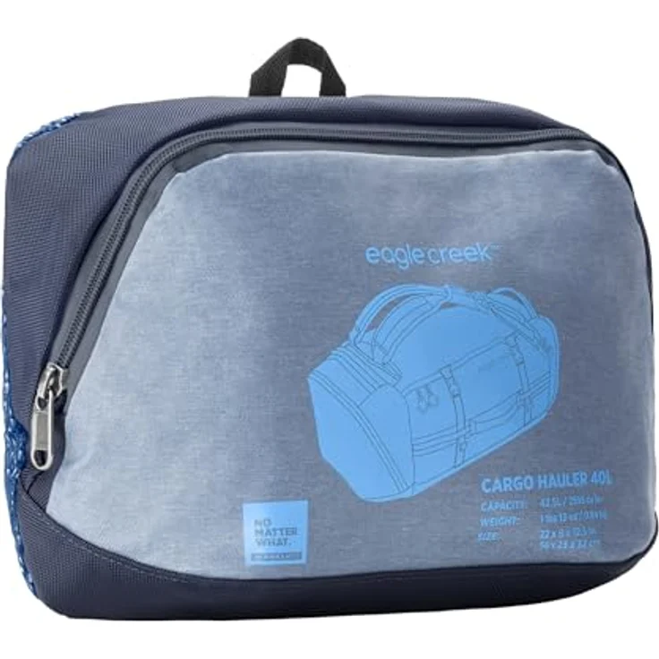 Eagle Creek Cargo Hauler Reisetasche 32 cm, 100% Polyester, glacier blue, 32 cm x 23 cm x 56 cm – Bild 4