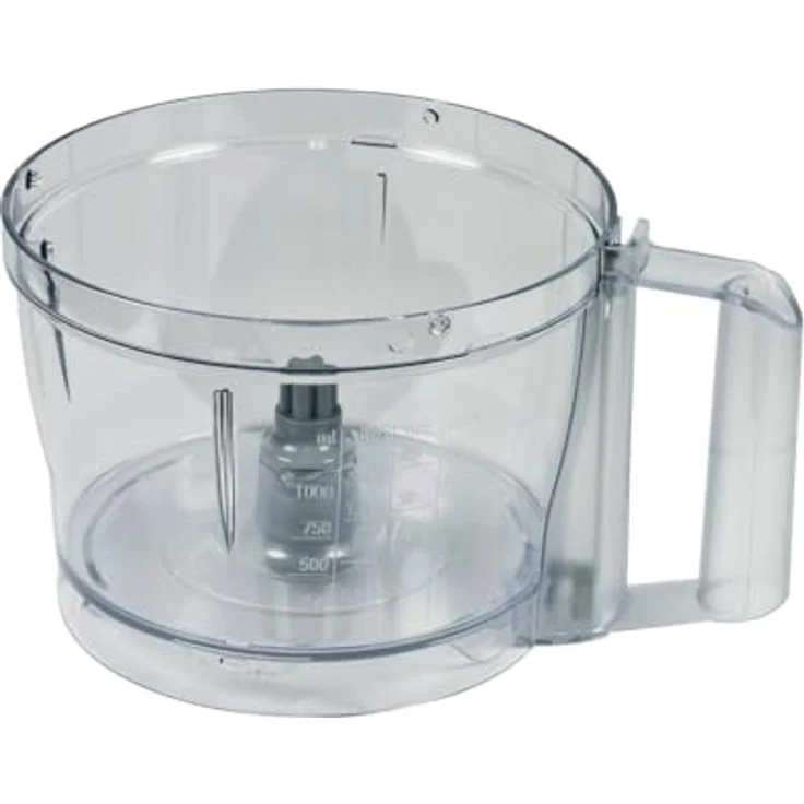 easyPART Rührschüssel passend für Bosch 12009553, Kunststoffschüssel mit 2,3 l Fassungsvermögen, transparent, 182 mm Durchmesser, 133 mm Höhe – Bild 1