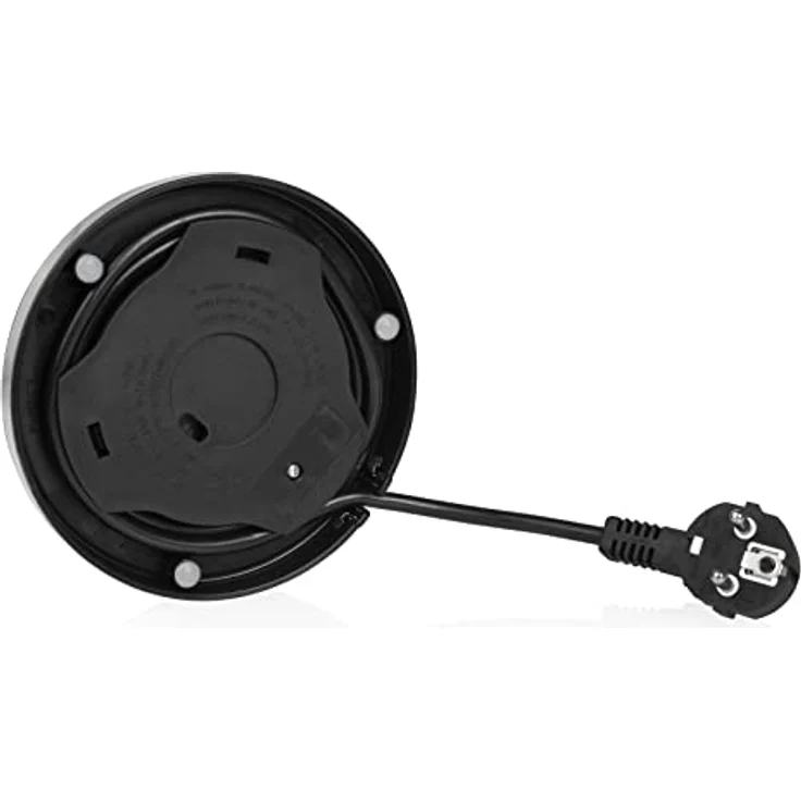 Princess Wasserkocher 3000W, kabellos, 1,7L, 360°-Basisstation, Wasserstandsanzeige, edelstahl, schwarz – Bild 6