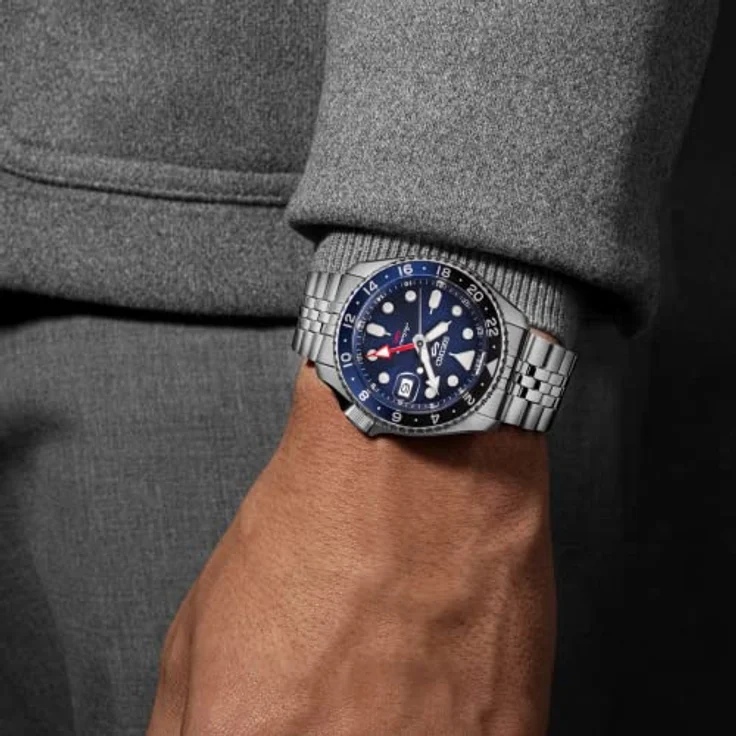 Seiko 5 Sports Automatik GMT SSK003K1 Herren Automatikuhr – Bild 2