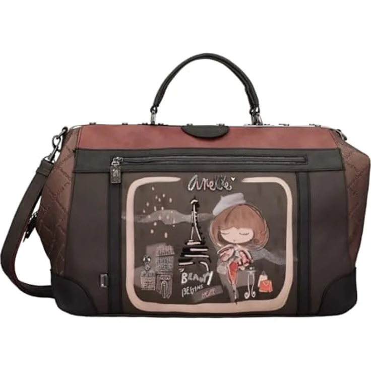 Anekke Mademoiselle Weekender Reisetasche, 49 cm, mehrfarbig, 100% Polyurethan, 22 cm x 30 cm