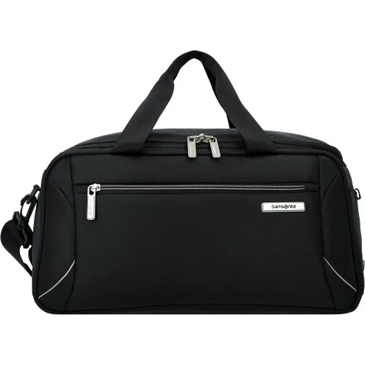 Samsonite Base Breeze Weekender Reisetasche XS, 40 cm, schwarz, aus 100% Polyester