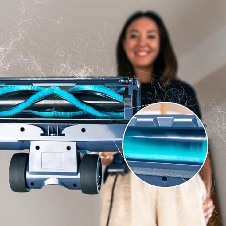 Cecotec A01 EU01 115419, Stielstaubsauger mit Kabel, 500 W Leistung, 15 kPa Saugleistung, HEPA-Filter, motorisierte Bodendüse, Teleskoprohr, 700 ml Tank – Bild 3