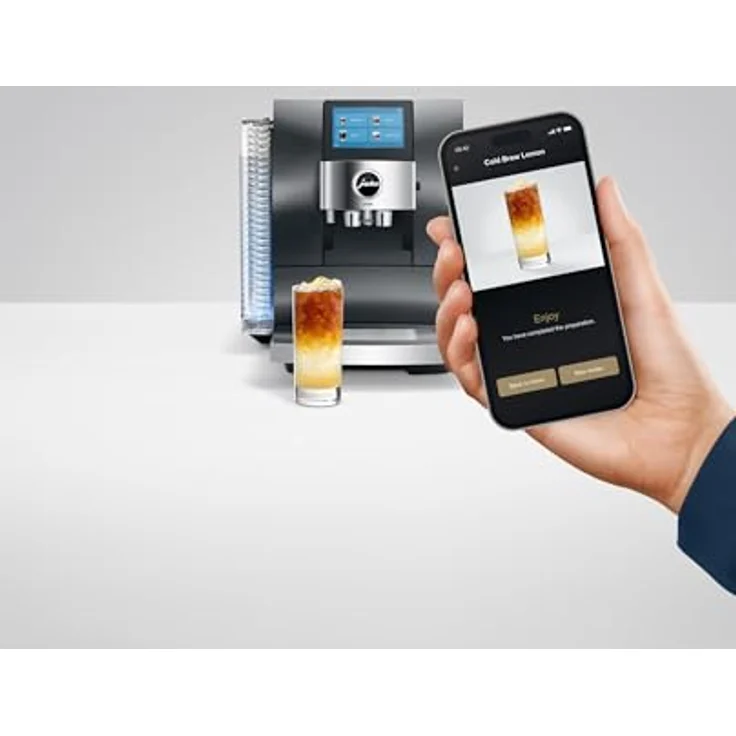 JURA Z10 (EB) Aluminium black, Kaffeevollautomat mit 51 Spezialitäten, Touchscreen und automatischem Mahlwerk – Bild 9