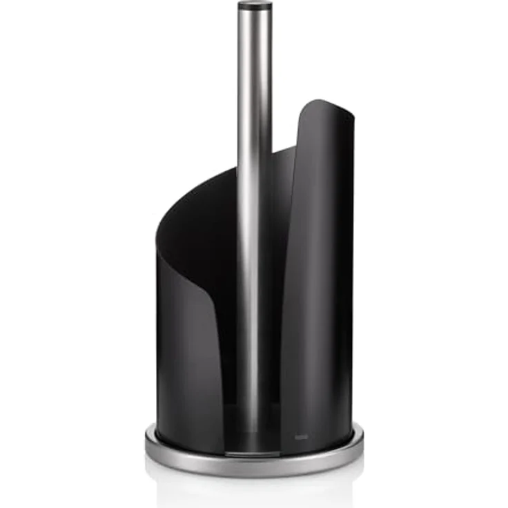 Kela 11200 Küchenrollenhalter, 15 cm Durchmesser, Edelstahl-Metall, Stella, Schwarz – Bild 3