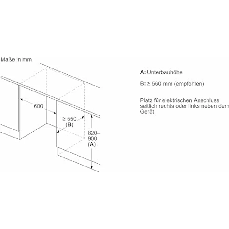 Siemens Einbau-Kühlschrank 82 x 60 cm KU21RVFE0, dimLight LED-Innenbeleuchtung – Bild 11