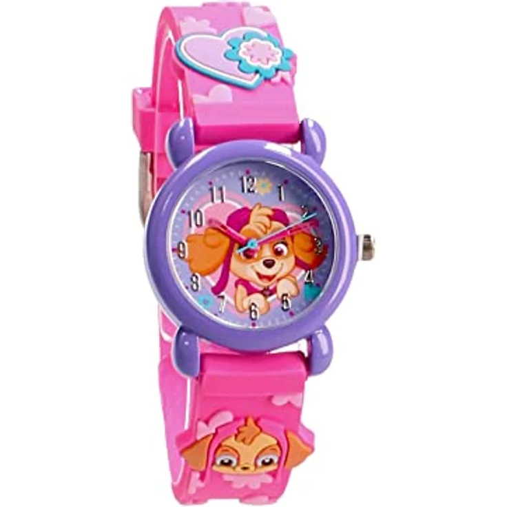 PAW PATROL Vadobag Uhr Favorite Pups 520-2712, analoge Kinderuhr mit verstellbarem Polyethylen-Armband, ideal zum Lernen der Uhrzeit – Bild 1
