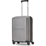 Pactastic Ultra-leicht Hartschalen Kabinen-Koffer | Kleiner Cabin-Trolley 39 x 22 x 55 cm | von 43 auf 50 Liter erweiterbar nur 2,7 kg, Polypropylen | 4 Doppelrollen & TSA (Collection 01+)